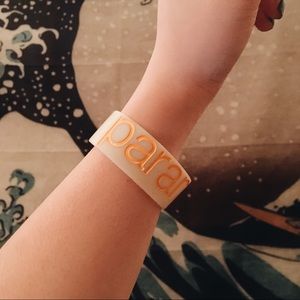 Glow in the dark paramore wristband